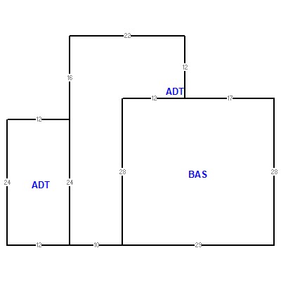 Building layout (traversing data) of this property
