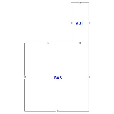 Building layout (traversing data) of this property