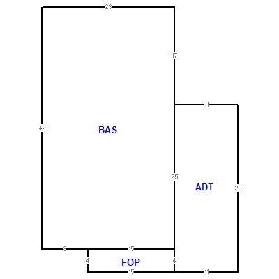 Building layout (traversing data) of this property