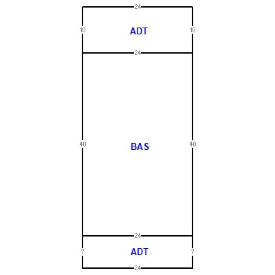 Building layout (traversing data) of this property