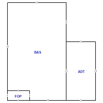 Building layout (traversing data) of this property