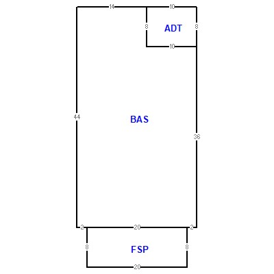 Building layout (traversing data) of this property