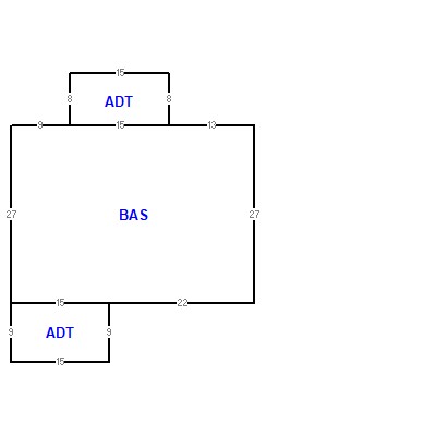 Building layout (traversing data) of this property