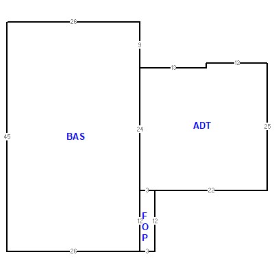 Building layout (traversing data) of this property