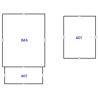 Building layout (traversing data) of this property