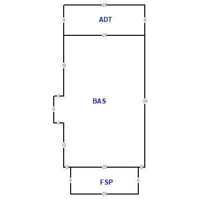 Building layout (traversing data) of this property