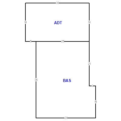 Building layout (traversing data) of this property
