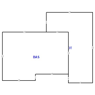 Building layout (traversing data) of this property
