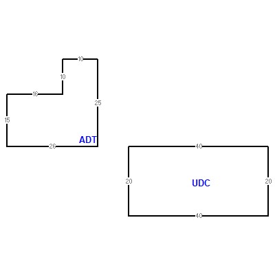 Building layout (traversing data) of this property