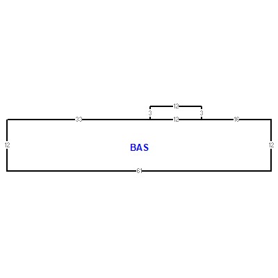 Building layout (traversing data) of this property
