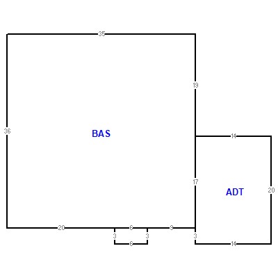 Building layout (traversing data) of this property