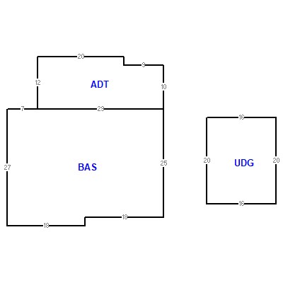 Building layout (traversing data) of this property