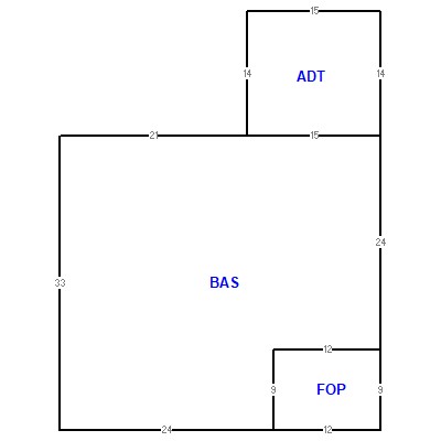 Building layout (traversing data) of this property
