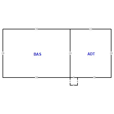 Building layout (traversing data) of this property