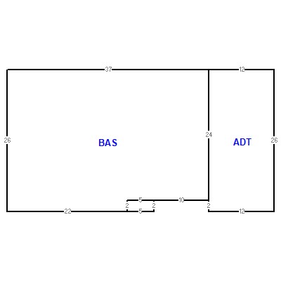 Building layout (traversing data) of this property