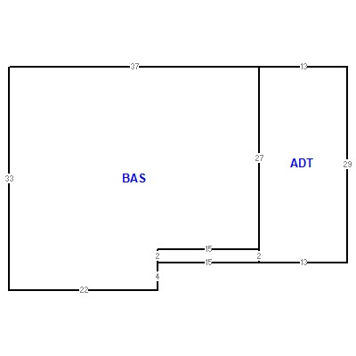 Building layout (traversing data) of this property