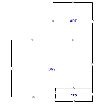 Building layout (traversing data) of this property
