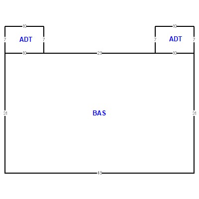 Building layout (traversing data) of this property