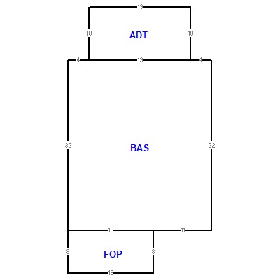 Building layout (traversing data) of this property