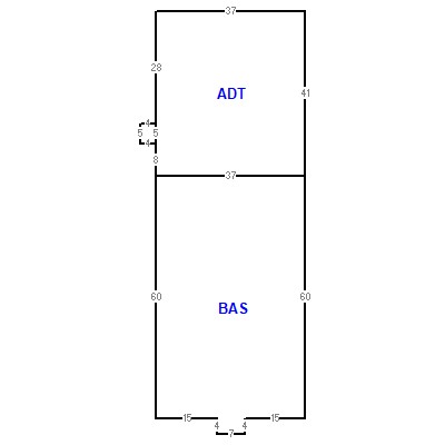 Building layout (traversing data) of this property