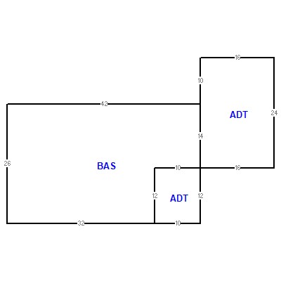 Building layout (traversing data) of this property