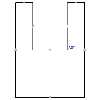 Building layout (traversing data) of this property