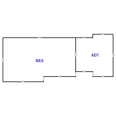 Building layout (traversing data) of this property
