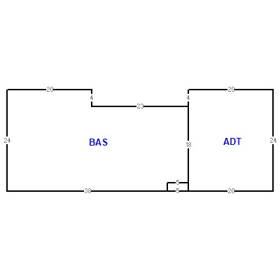 Building layout (traversing data) of this property