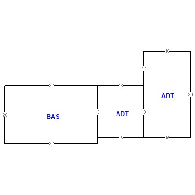 Building layout (traversing data) of this property