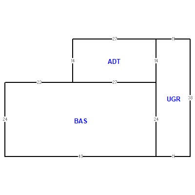 Building layout (traversing data) of this property