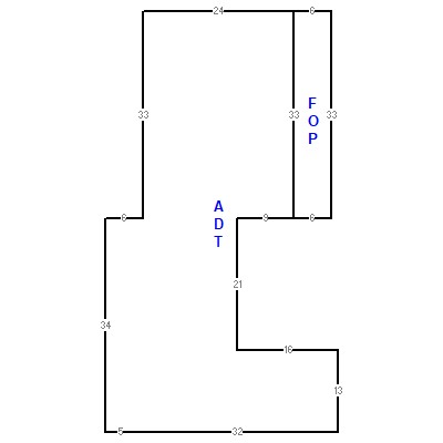 Building layout (traversing data) of this property