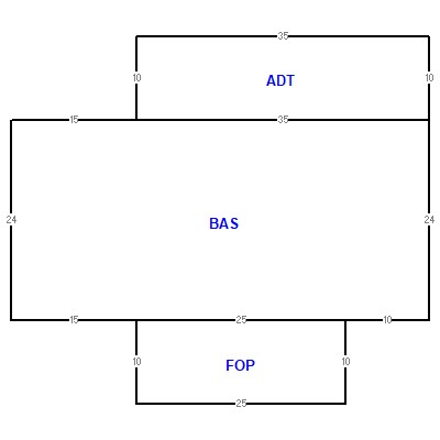 Building layout (traversing data) of this property