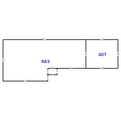 Building layout (traversing data) of this property