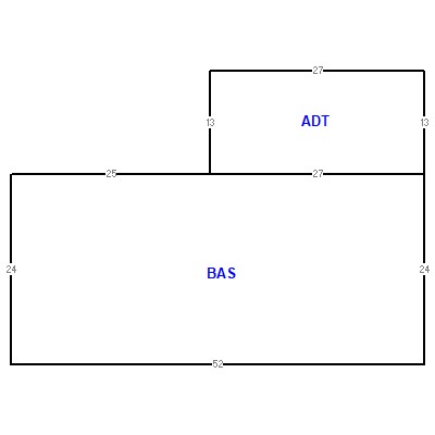 Building layout (traversing data) of this property