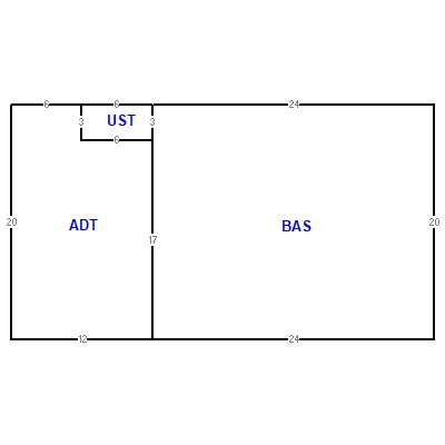 Building layout (traversing data) of this property