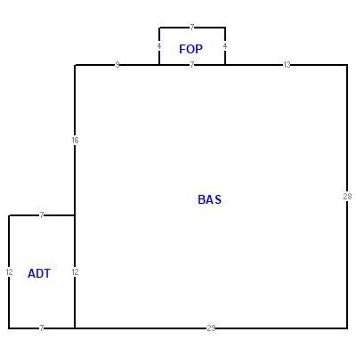 Building layout (traversing data) of this property