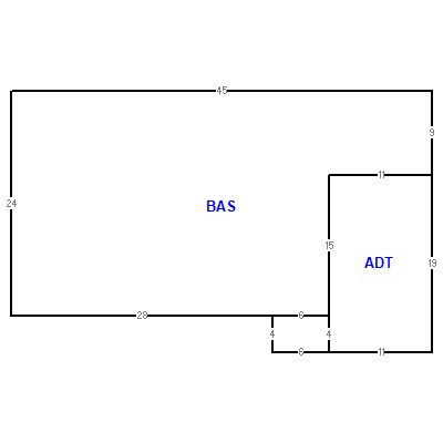 Building layout (traversing data) of this property