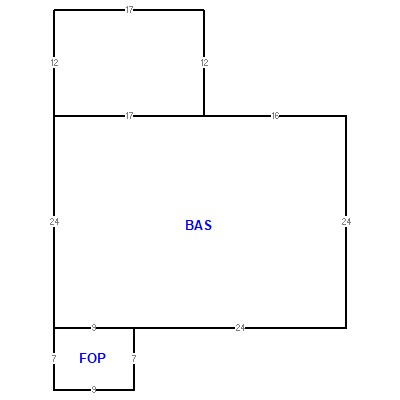 Building layout (traversing data) of this property