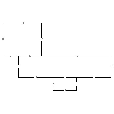 Building layout (traversing data) of this property