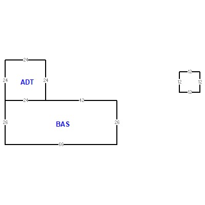 Building layout (traversing data) of this property