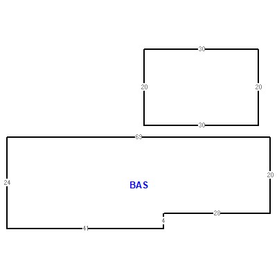 Building layout (traversing data) of this property