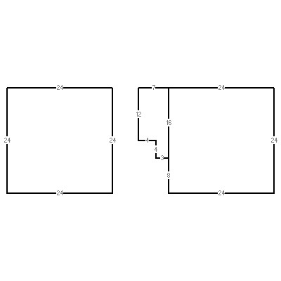 Building layout (traversing data) of this property