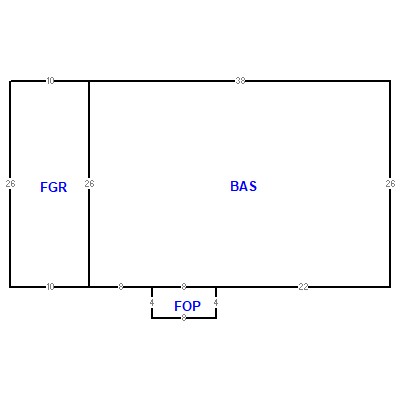 Building layout (traversing data) of this property