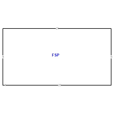 Building layout (traversing data) of this property