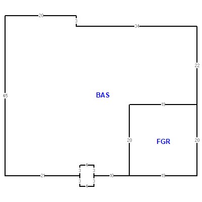 Building layout (traversing data) of this property
