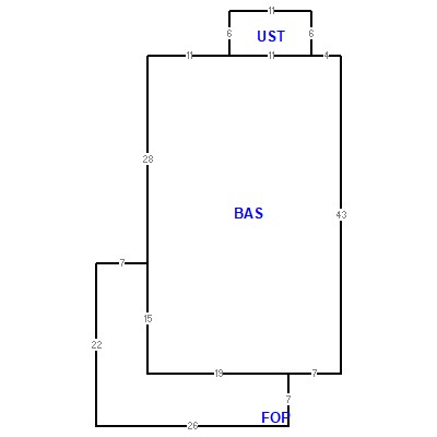 Building layout (traversing data) of this property