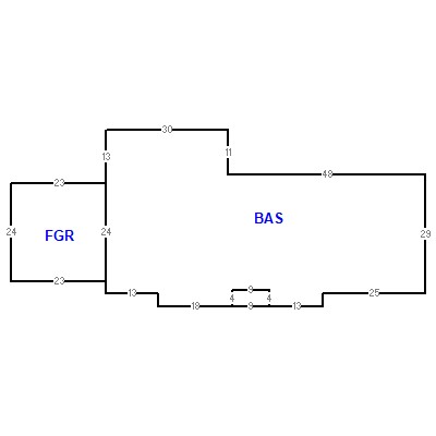 Building layout (traversing data) of this property