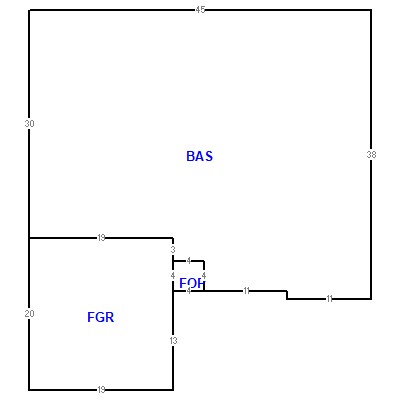 Building layout (traversing data) of this property