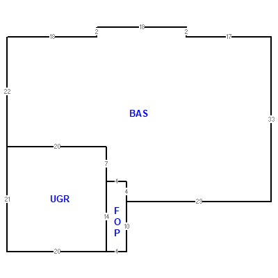 Building layout (traversing data) of this property