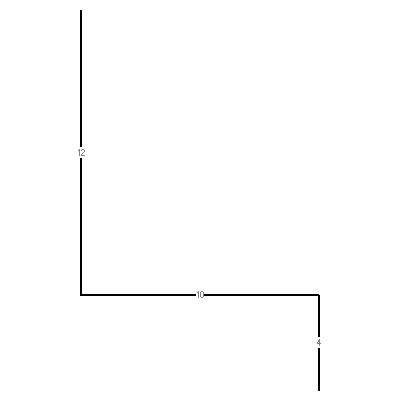 Building layout (traversing data) of this property